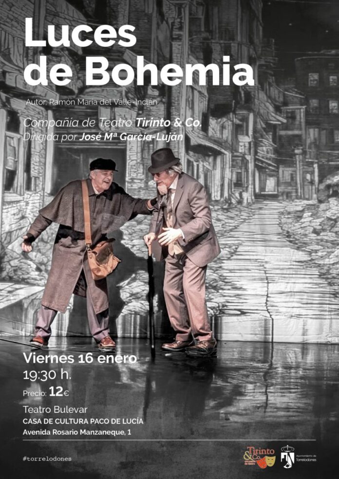 cartel LUCES DE BOHEMIA