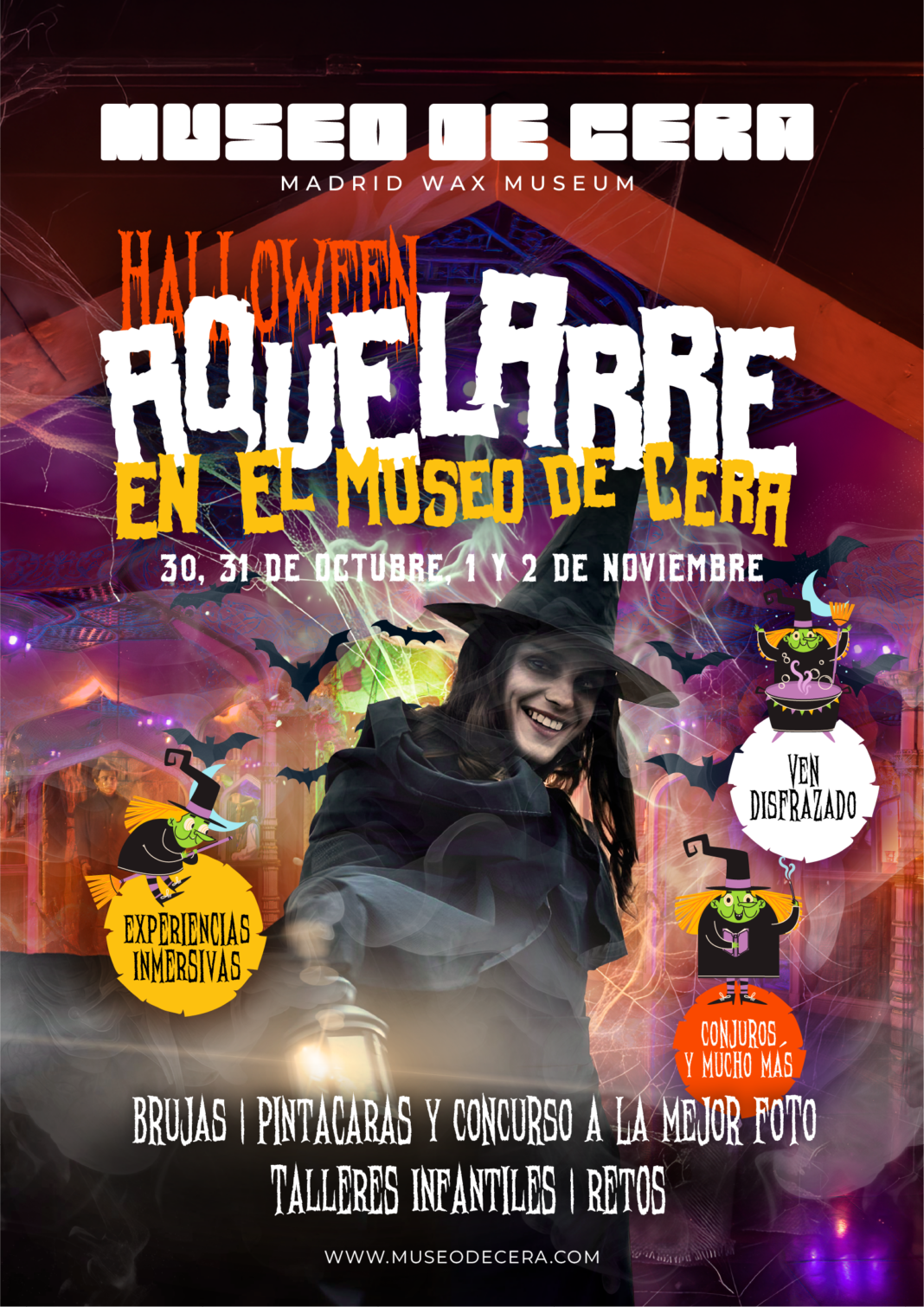 Madrid acoge en el Museo de Cera una aventura de Halloween hasta el 2 de noviembre
